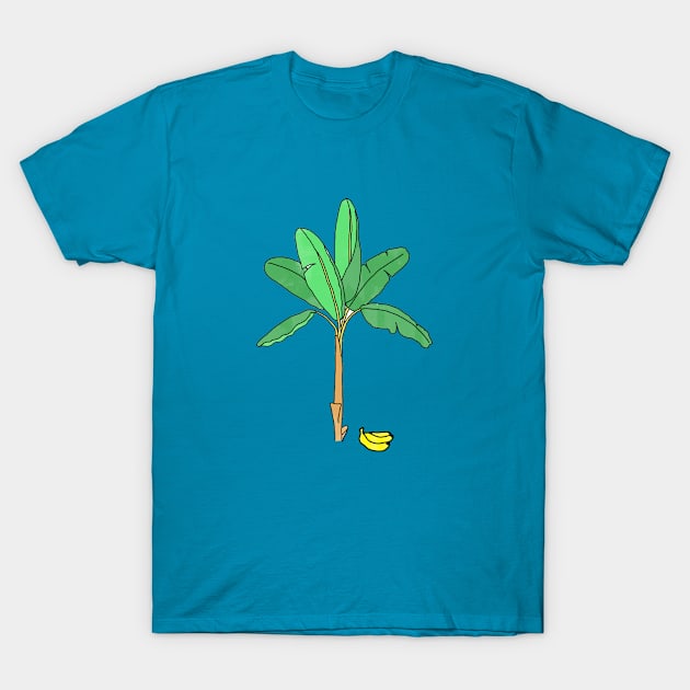 Banana Tree T-Shirt by QuasaiBonsai